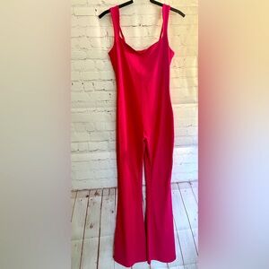 NWT Hot Pink Tank Jumper Flared Women’s XS